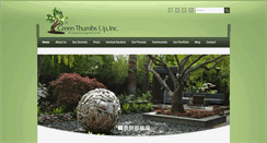 Desktop Screenshot of greenthumbsupinc.com